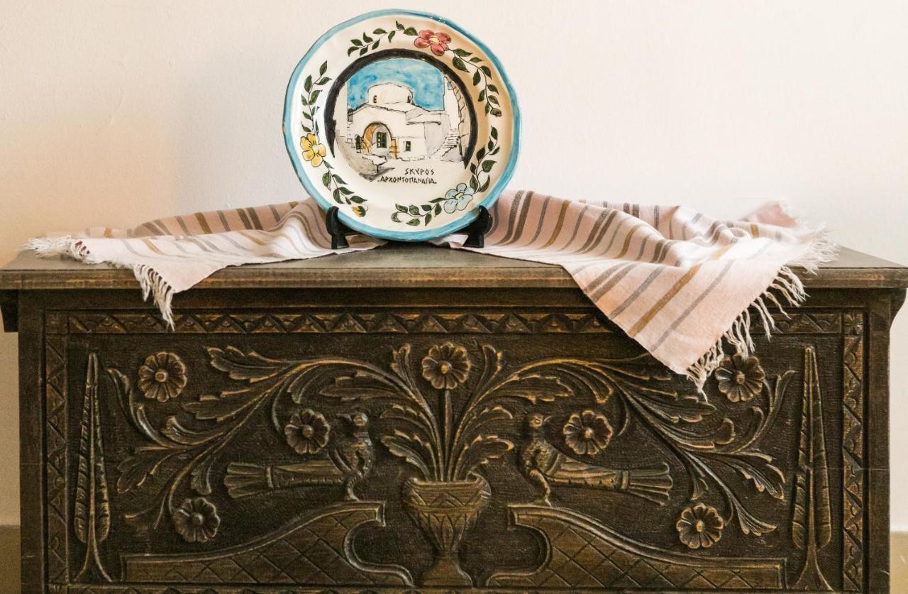 Hydroussa Skyros Hotel Luaran gambar